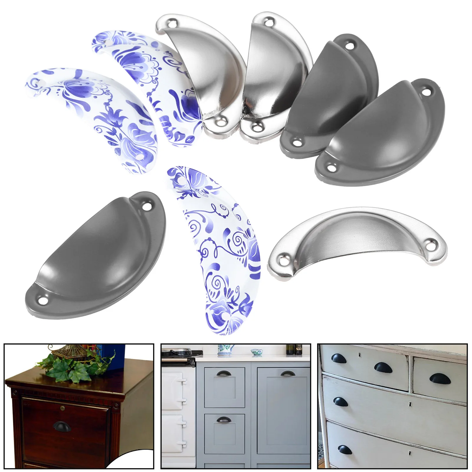 5pcs Antique Drawer Cabinet Wardrobe Pull Door Handle Knobs Kitchen handles furniture Hardware fittings
5pcs Antique Drawer Cabinet Wardrobe Pull Door Handle Knobs Kitchen handles furniture Hardware fittings
