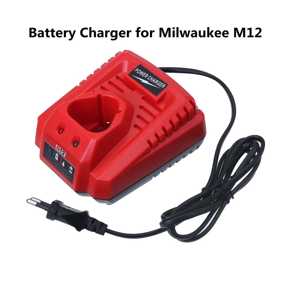 Зарядное устройство Li-Ion для аккумуляторов Milwaukee 10,8 в 12 В, для аккумуляторов Milwaukee M12 C12 XC 48-11-2402 48-11-2411 48-11-2401
Зарядное устройство Li-Ion для аккумуляторов Milwaukee 10,8 в 12 В, для аккумуляторов Milwaukee M12 C12 XC 48-11-2402 48-11-2411 48-11-2401