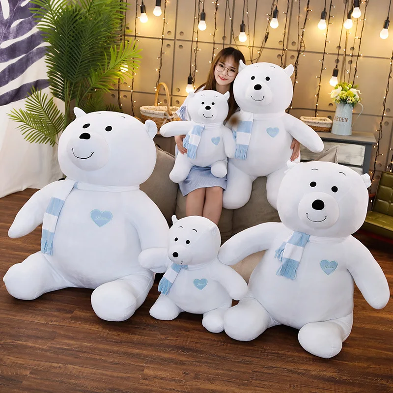 60-90cm Lovely Teddy Bear with Scarf Good Quality Plush Toys Stuffed Cute Animals Doll Soft Pillow for Kids Girls Birthday Gifts
60-90cm Lovely Teddy Bear with Scarf Good Quality Plush Toys Stuffed Cute Animals Doll Soft Pillow for Kids Girls Birthday Gifts