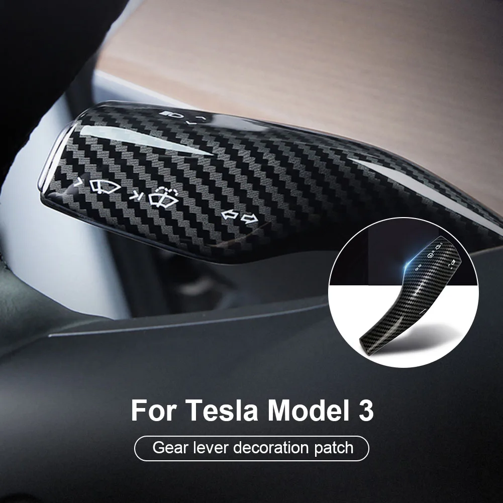 Car Wiper Lever Decorative Sticker for Tesla Model 3 Steering Wheel Gear Lever Cover Sticker Car Styling Interior Decoration
Car Wiper Lever Decorative Sticker for Tesla Model 3 Steering Wheel Gear Lever Cover Sticker Car Styling Interior Decoration