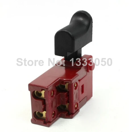 1pc 250V 6A 5E4 Non-locking AC 4 Termianls Trigger Switch for Electric Hammer
1pc 250V 6A 5E4 Non-locking AC 4 Termianls Trigger Switch for Electric Hammer