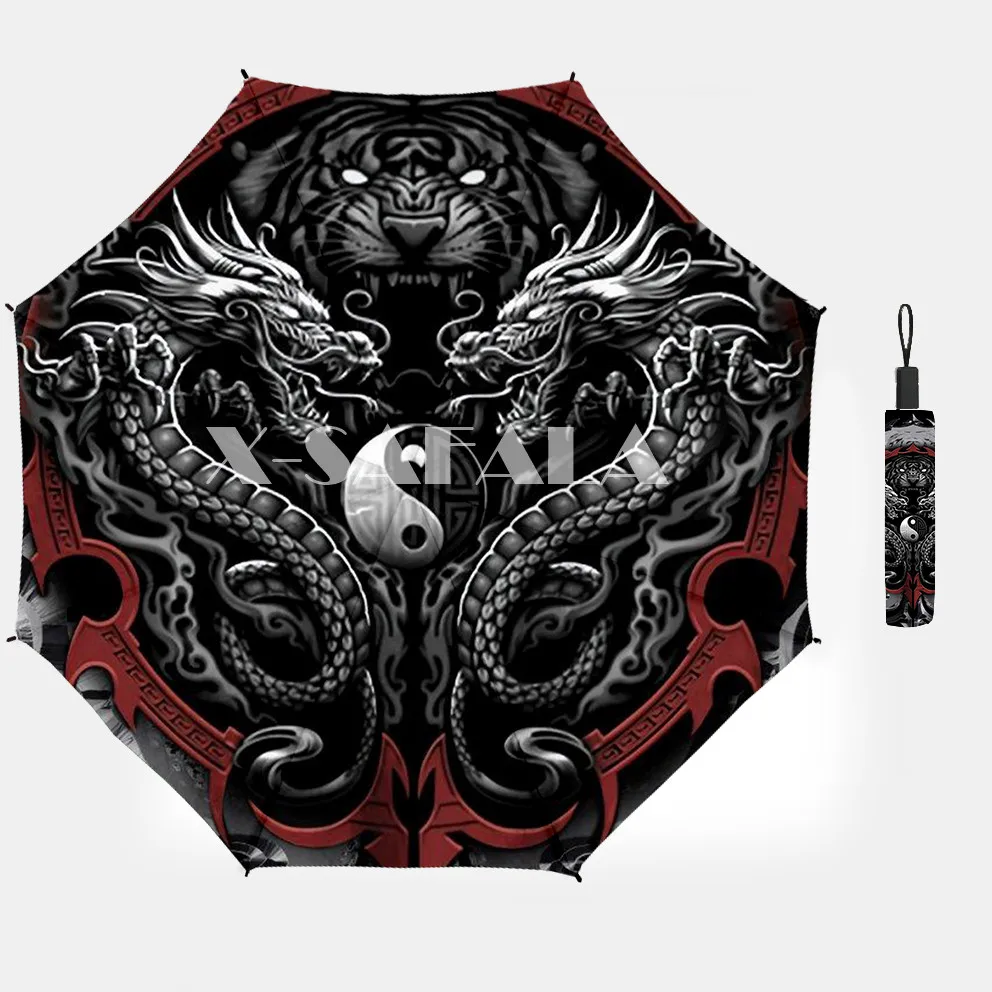 Lion Jesus Wolf Rain Gear 3D Print Umbrella Portable Automatic Turn On/Off Three-Folding Rain Sunshade Windproof 12 Ribs-5
Lion Jesus Wolf Rain Gear 3D Print Umbrella Portable Automatic Turn On/Off Three-Folding Rain Sunshade Windproof 12 Ribs-5