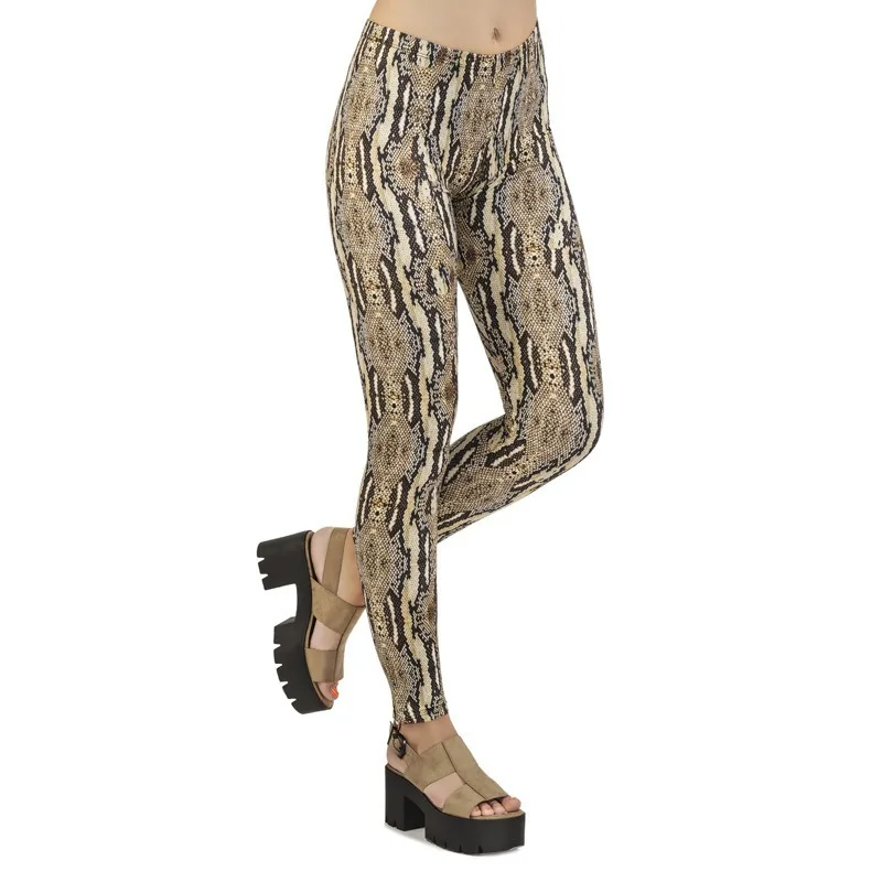 Леггинсы женские, с 3D-принтом, для фитнеса, змеиной кожи
Леггинсы женские, с 3D-принтом, для фитнеса, змеиной кожи