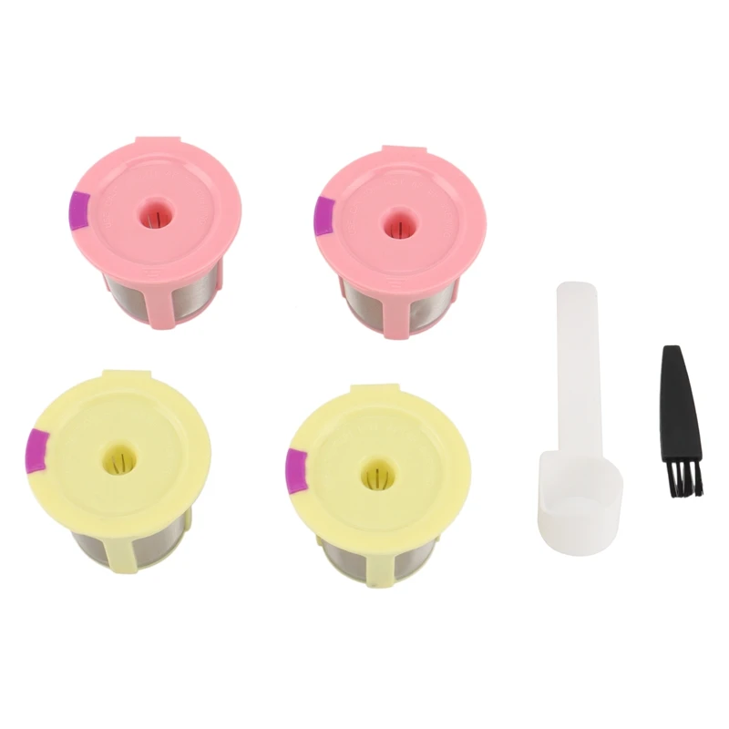 Refillable Coffee Filter Cup Reusable Coffee Pod Filled Capsule Compatible for Keurig 2.0 1.0 K Cup
Refillable Coffee Filter Cup Reusable Coffee Pod Filled Capsule Compatible for Keurig 2.0 1.0 K Cup