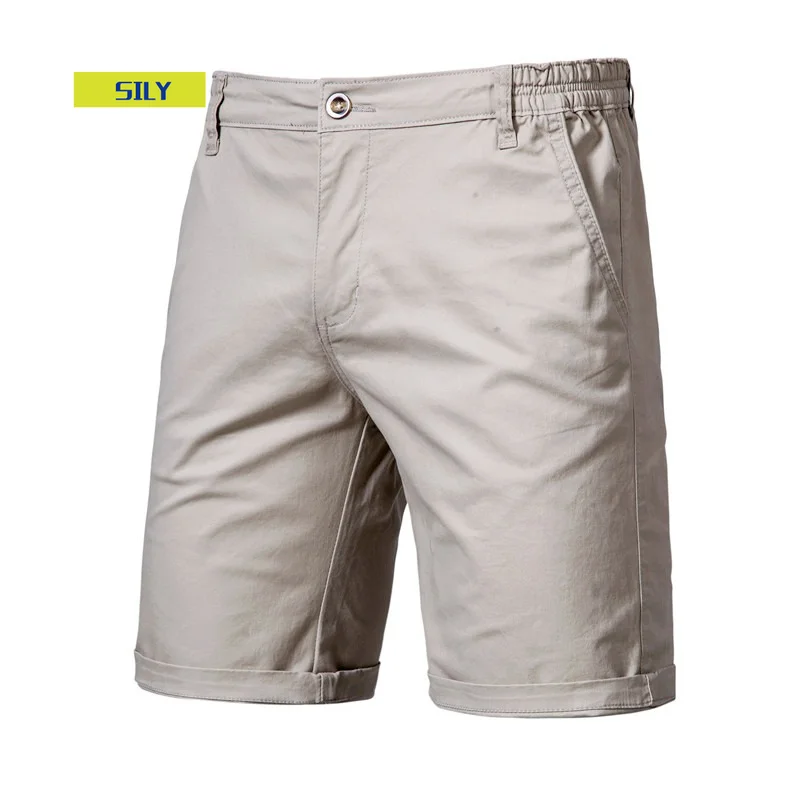2020 New Summer 100% Cotton Solid Shorts Men High Quality Casual Business Social Elastic Waist Men Shorts 10 Colors Beach Shorts
2020 New Summer 100% Cotton Solid Shorts Men High Quality Casual Business Social Elastic Waist Men Shorts 10 Colors Beach Shorts