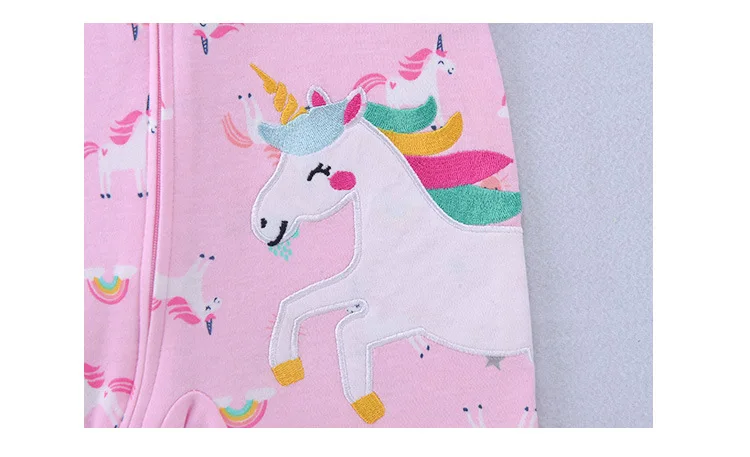 New Born Baby Boy Clothes Spring Autumn Long Sleeved Clothes Infant Unisex Cartoon Unicorn Rompers Cotton Zipper Footwear Pajama
New Born Baby Boy Clothes Spring Autumn Long Sleeved Clothes Infant Unisex Cartoon Unicorn Rompers Cotton Zipper Footwear Pajama