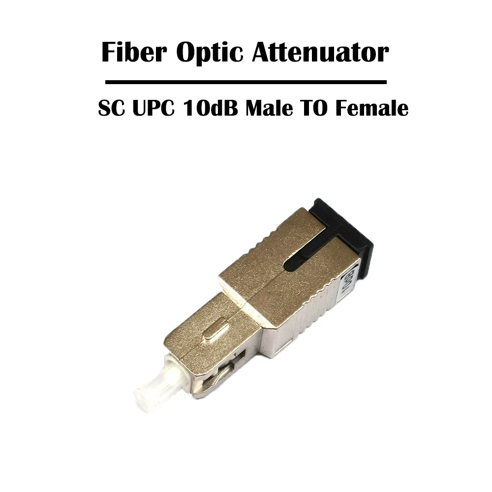 5 Pieces/lot SC/UPC Male to Female Fiber Optic Attenuator 10dB SM Single Mode Simplex FTTH Ethernet Networking
5 Pieces/lot SC/UPC Male to Female Fiber Optic Attenuator 10dB SM Single Mode Simplex FTTH Ethernet Networking