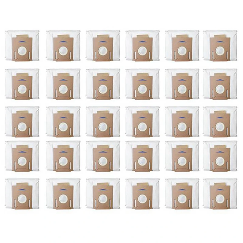 30PCS Leakproof Dust Bag For ECOVACS DEEBOT OZMO T8 T9 Aivi N8 Pro Robot Vacuum Cleaner Replacement Accessories
30PCS Leakproof Dust Bag For ECOVACS DEEBOT OZMO T8 T9 Aivi N8 Pro Robot Vacuum Cleaner Replacement Accessories
