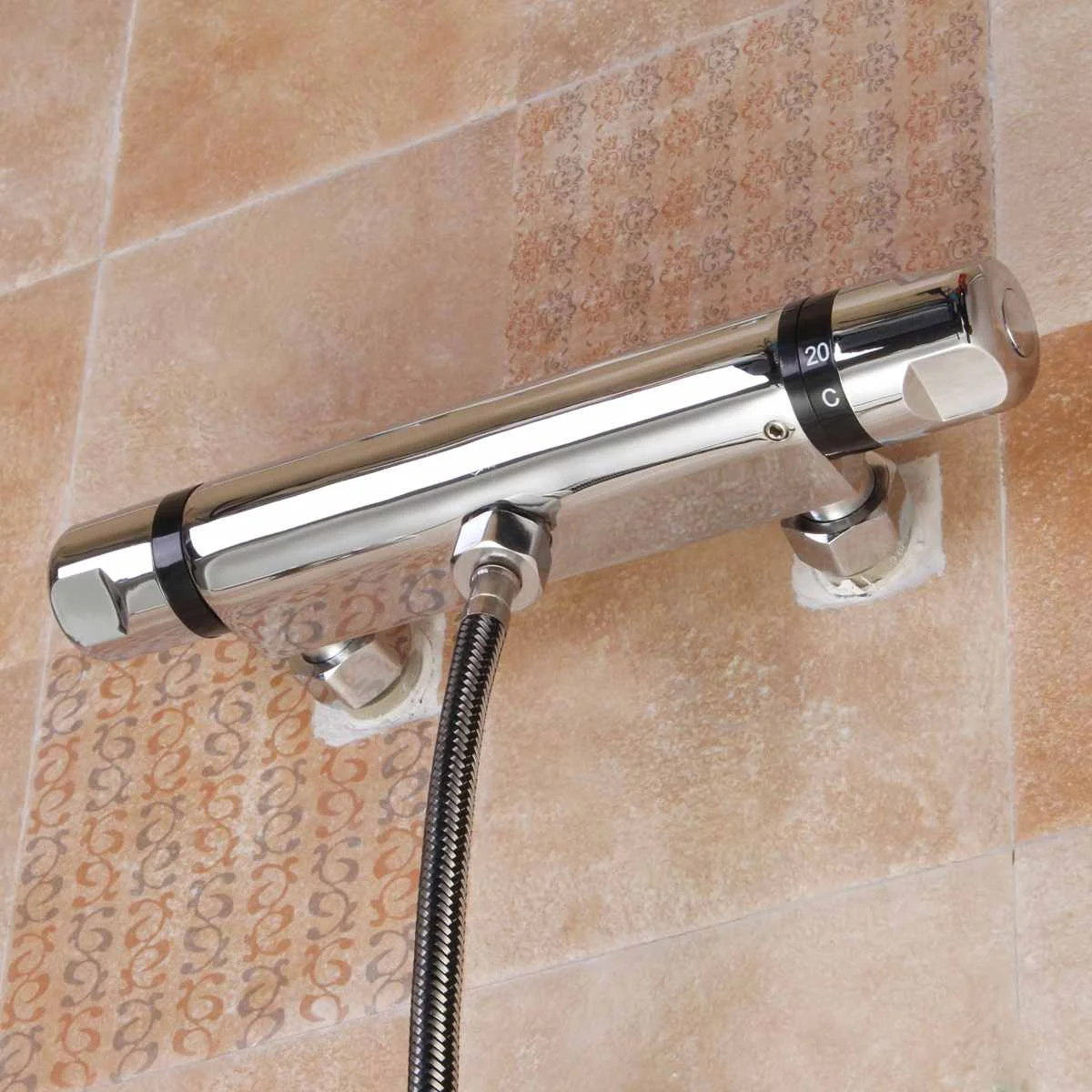 Thermostatic Bath Mixer Shower Control Valve Bottom Faucet Wall Mounted Bathroom Hot And Cold Brass Mixer Bathtub Tap
Thermostatic Bath Mixer Shower Control Valve Bottom Faucet Wall Mounted Bathroom Hot And Cold Brass Mixer Bathtub Tap