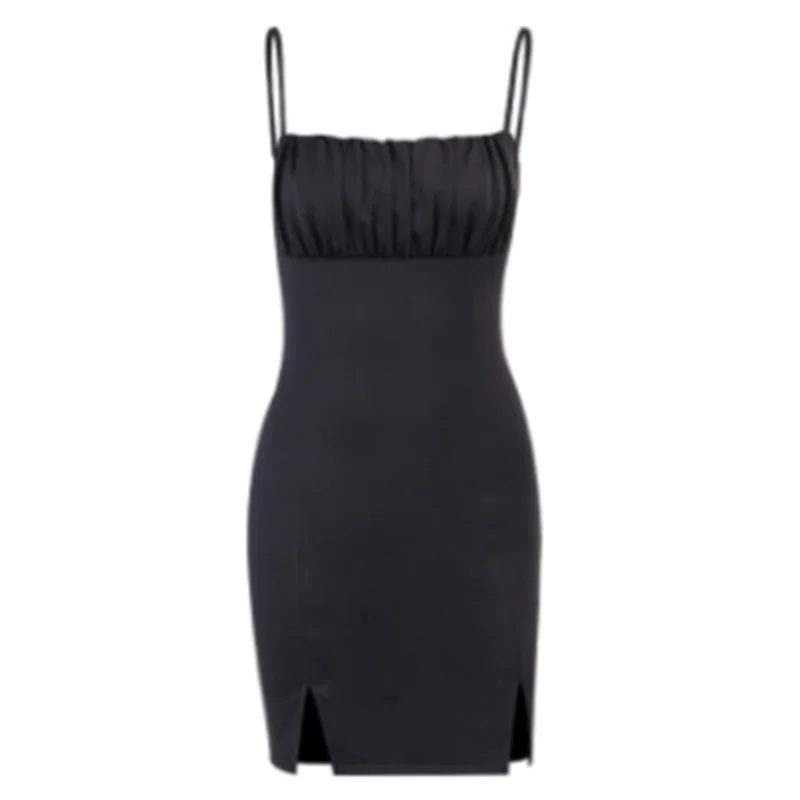 2021 Summer New Sexy bag hip tight sling dress women mini short-skirt folds double slit ladies mid waist fashion party clothing
2021 Summer New Sexy bag hip tight sling dress women mini short-skirt folds double slit ladies mid waist fashion party clothing