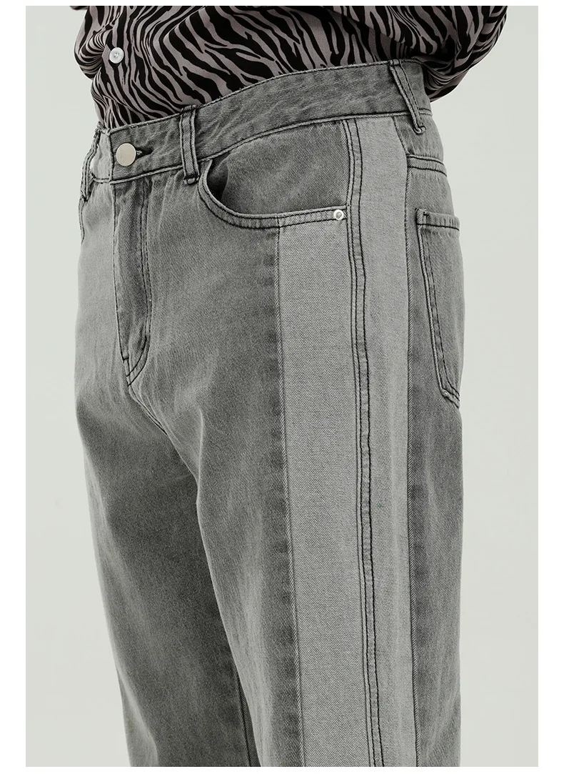 Male Streetwear Hip Hop Vintage Fashion Jeans Trousers Men New Wash Side Stripe Splice Casual Denim Pant
Male Streetwear Hip Hop Vintage Fashion Jeans Trousers Men New Wash Side Stripe Splice Casual Denim Pant