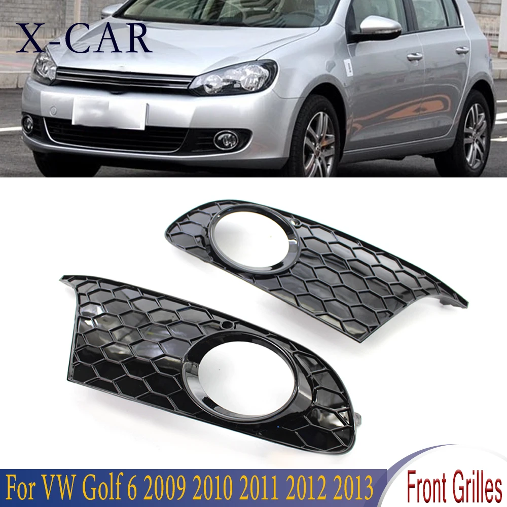 X-CAR Left Right Front Bumper Mesh Grille Grill Fog Light Lamp Grilles Cover For VW Golf 6 2009 2010 2011 2012 2013 5K0853665
X-CAR Left Right Front Bumper Mesh Grille Grill Fog Light Lamp Grilles Cover For VW Golf 6 2009 2010 2011 2012 2013 5K0853665