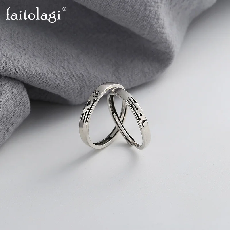 Simple Sun Moon Couple Rings 2021 New Trend Wedding Bride Ring Jewelry Crescent Sun Open Rings For Women Men Anniversary Gift
Simple Sun Moon Couple Rings 2021 New Trend Wedding Bride Ring Jewelry Crescent Sun Open Rings For Women Men Anniversary Gift