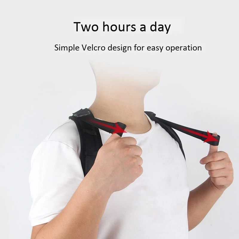 Adjustable Elastic Posture Corrector Back Shoulder Compression Brace Belt Clavicle Support Sports Health Care
Adjustable Elastic Posture Corrector Back Shoulder Compression Brace Belt Clavicle Support Sports Health Care