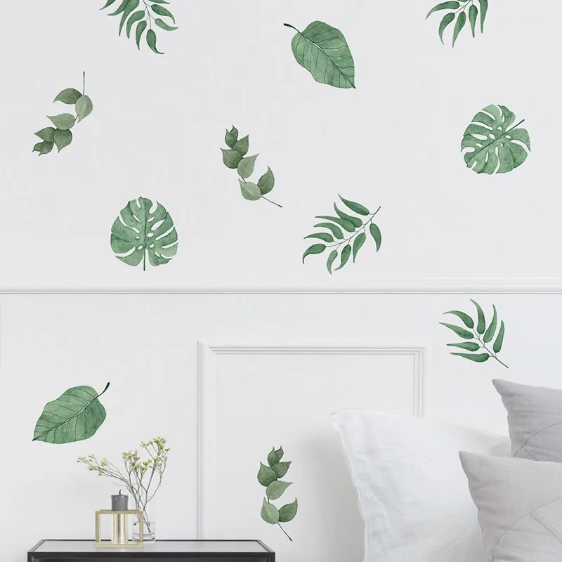 6Pcs Green Leaves Pattern PVC Self Adhesive Wall Sticker Removable Kindergarten Decal Wallpaper Home Decoration Posters
6Pcs Green Leaves Pattern PVC Self Adhesive Wall Sticker Removable Kindergarten Decal Wallpaper Home Decoration Posters
