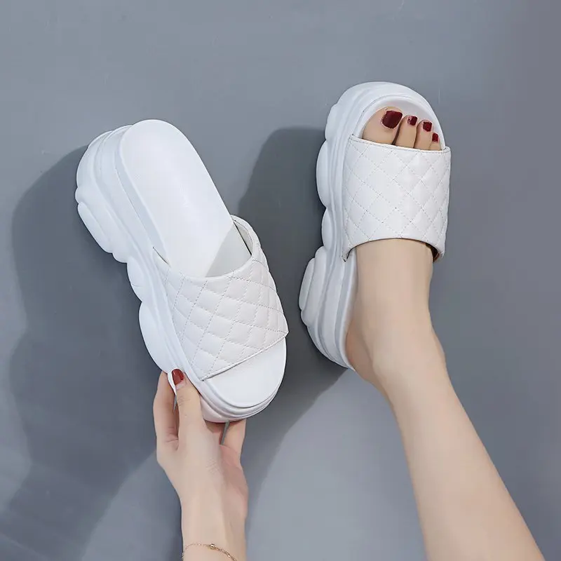 Platform Slippers Women Open Toe Slippers Women Shoes Summer Casual Beach Outdoor Thick Sole Slides Black White Mujer
Platform Slippers Women Open Toe Slippers Women Shoes Summer Casual Beach Outdoor Thick Sole Slides Black White Mujer