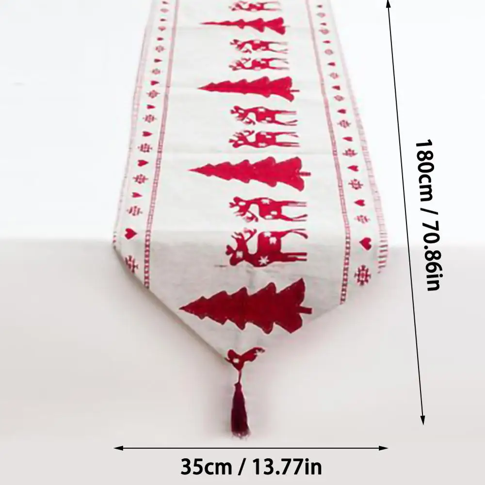 1 Piece Christmas Table Runner Embroidered Hollow Santa Table Runners Xmas Festival Party Decoration
1 Piece Christmas Table Runner Embroidered Hollow Santa Table Runners Xmas Festival Party Decoration