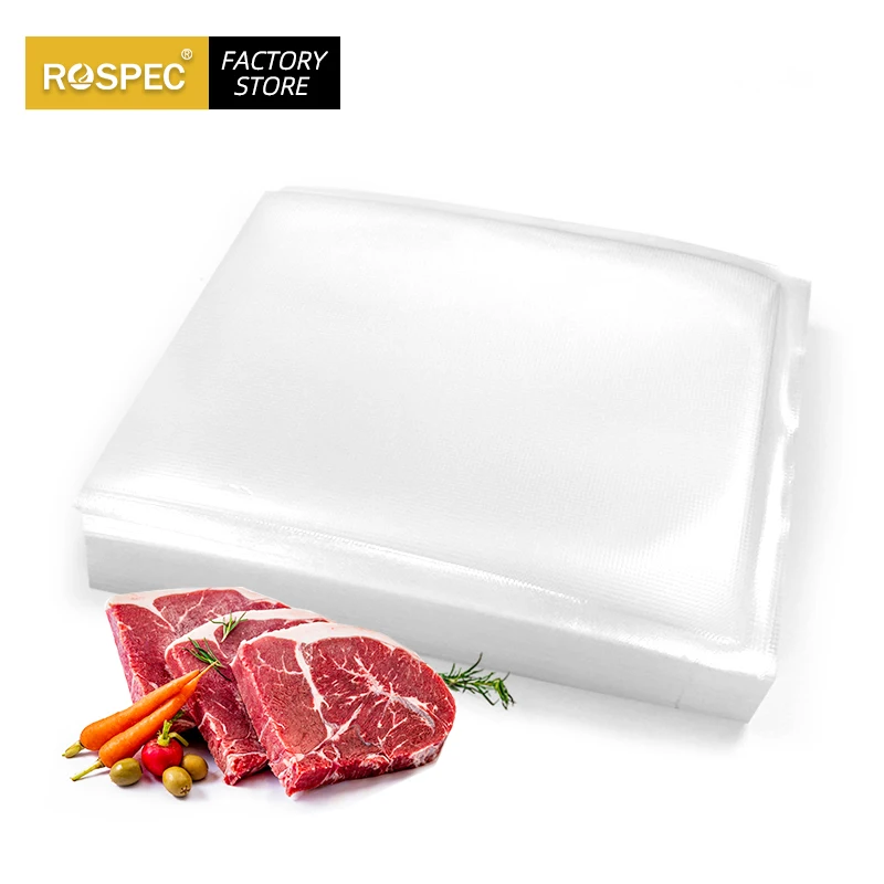 

ROSPEC BPA Free Vacuum Storage Bags Sealing Bags Kitchen Dry Wet Food Fruit Vaccum Sealer Packer Fresh-Keeping Bags 28*35