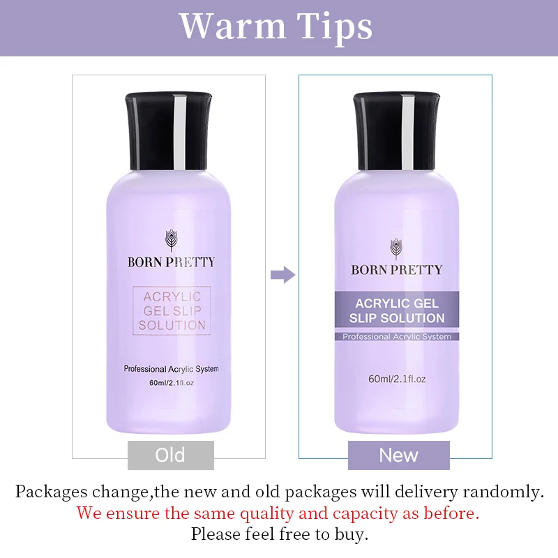 BORN PRETTY 60ml Nail Slip Solution Gel Polish Quick Building UV Gel Extension Nail Gel Acrylic varnish Nail Art Tool 
BORN PRETTY 60ml Nail Slip Solution Gel Polish Quick Building UV Gel Extension Nail Gel Acrylic varnish Nail Art Tool