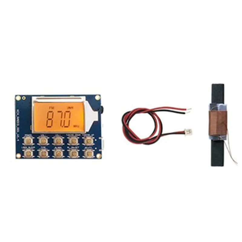 FM MW SW Wireless Radio Receiver Module DC 3.7V Clock Alarm 2W Stereo Dual Channel
FM MW SW Wireless Radio Receiver Module DC 3.7V Clock Alarm 2W Stereo Dual Channel