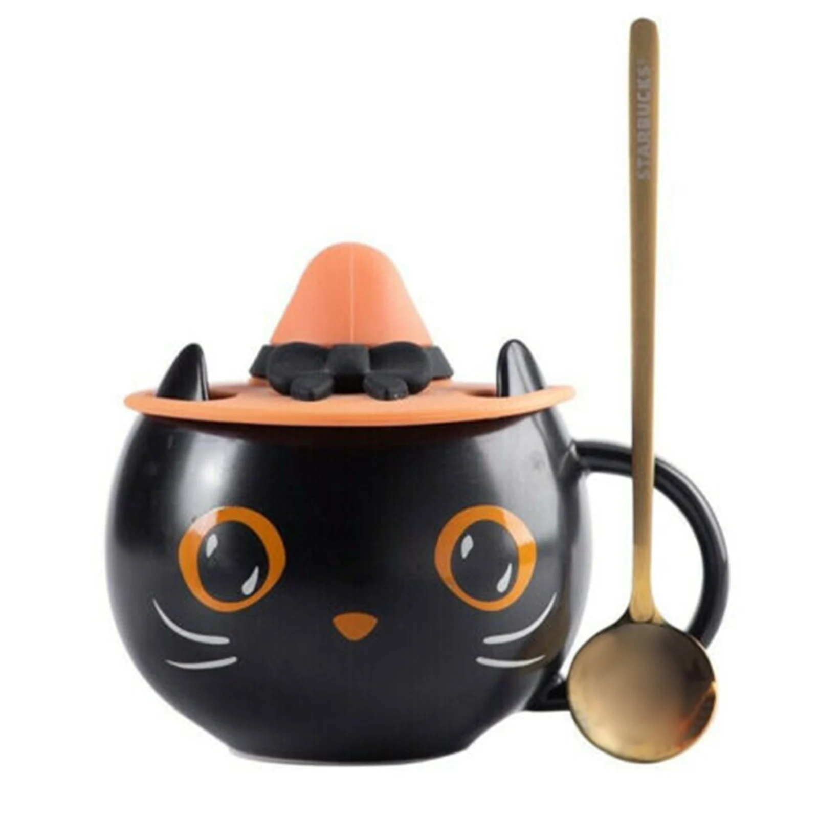 Halloween Gifts Black Cat Cup With Witch Cap Cute Kitty Unique Ceramic Coffee Mug for Office and Home jlrr 
Halloween Gifts Black Cat Cup With Witch Cap Cute Kitty Unique Ceramic Coffee Mug for Office and Home jlrr