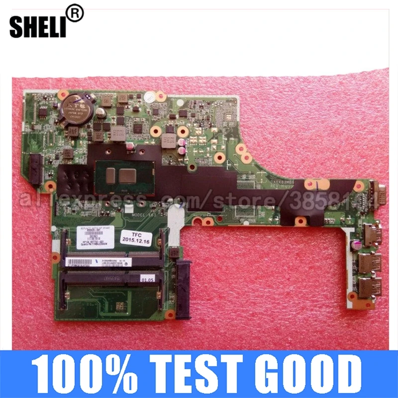 Материнская плата SHELI для HP 450 G3 с процессором 4405U 830929-601 830929-501 830929-001
Материнская плата SHELI для HP 450 G3 с процессором 4405U 830929-601 830929-501 830929-001