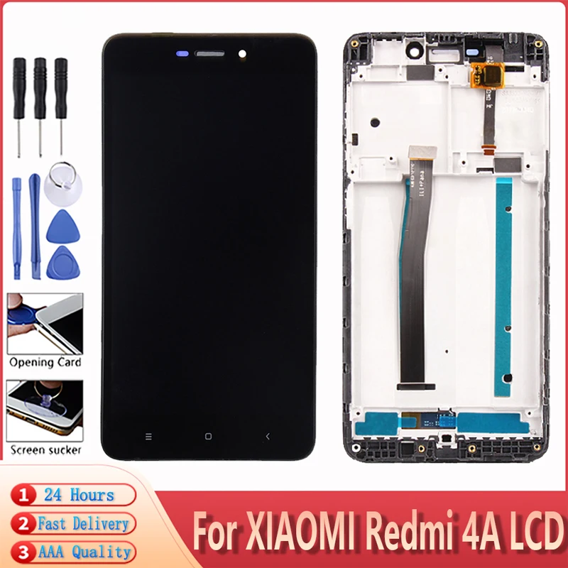 Original Display Module For Xiaomi Redmi 4A Display Touch Screen Assembly Digitizer For Xiaomi Redmi 4A LCD Display
Original Display Module For Xiaomi Redmi 4A Display Touch Screen Assembly Digitizer For Xiaomi Redmi 4A LCD Display