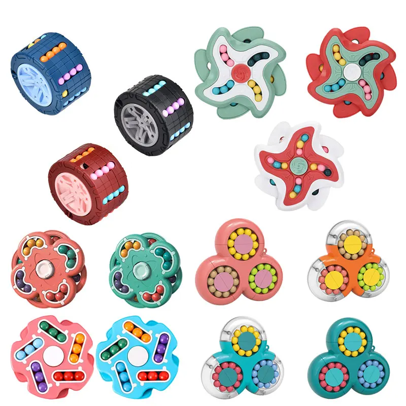 Rotating Bean Intelligence Fingertip Toys Kids Finger Gyro Antistress Toys for Children Adult Stress Reliver Toys Brithday Gifts
Rotating Bean Intelligence Fingertip Toys Kids Finger Gyro Antistress Toys for Children Adult Stress Reliver Toys Brithday Gifts