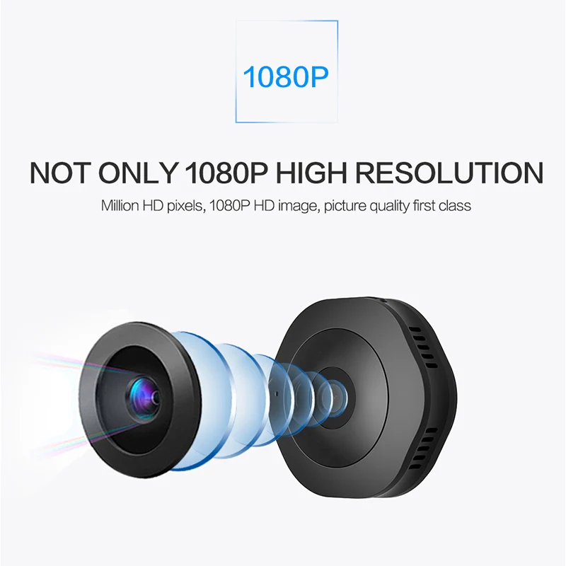 Mini DV/ WiFi Camera Home Security Camera HD 4K 1080P Night Vision Motion Detection Actie Camera motion Sensor Camcorder
Mini DV/ WiFi Camera Home Security Camera HD 4K 1080P Night Vision Motion Detection Actie Camera motion Sensor Camcorder
