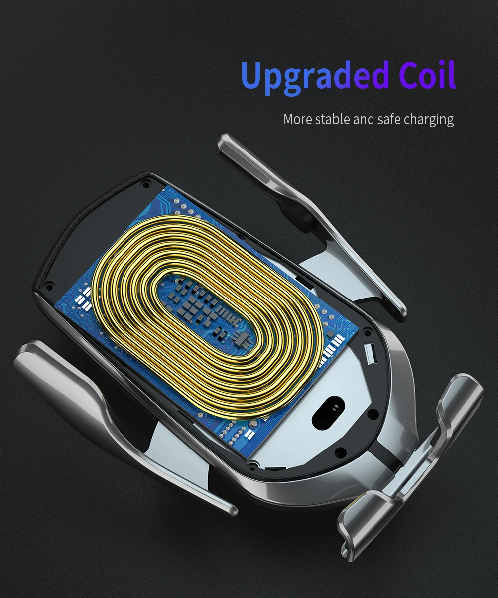 Essager 10W Qi Car Wireless Charger For iPhone 11 Samsung S20 Xiaomi Mi Induction Fast Wireless Charging with Car Phone Holder
Essager 10W Qi Car Wireless Charger For iPhone 11 Samsung S20 Xiaomi Mi Induction Fast Wireless Charging with Car Phone Holder