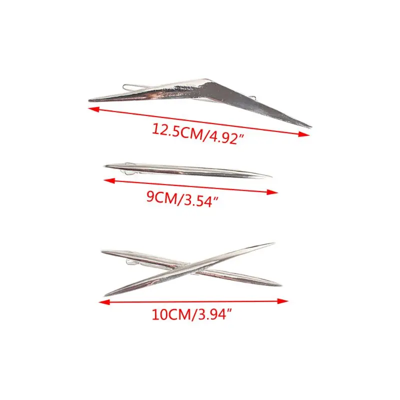 3Pcs/Set Womens Minimalist Frog Bobby Pins Geometric Triangle X-Shape V-Shape Metal Hair Clips Polished Decorative Barrette Hair
3Pcs/Set Womens Minimalist Frog Bobby Pins Geometric Triangle X-Shape V-Shape Metal Hair Clips Polished Decorative Barrette Hair