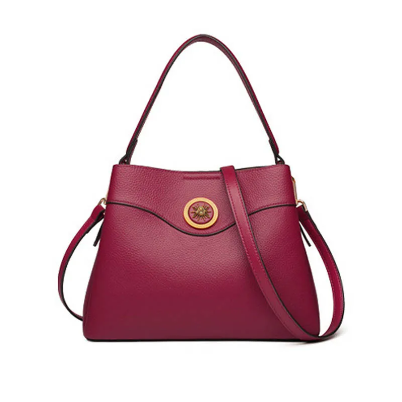 New Women Leather Handbags Quality Luxury Designer Women's handbag Famous Brand Women's bag Leather Shoulder Bag Red
New Women Leather Handbags Quality Luxury Designer Women's handbag Famous Brand Women's bag Leather Shoulder Bag Red