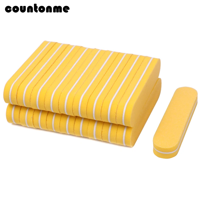 100pcs Nail Buffer Mini Sponge File 100/180 Double Sided Files Professional Nail Polish Files Grinding Sanding Manicure Tools
100pcs Nail Buffer Mini Sponge File 100/180 Double Sided Files Professional Nail Polish Files Grinding Sanding Manicure Tools