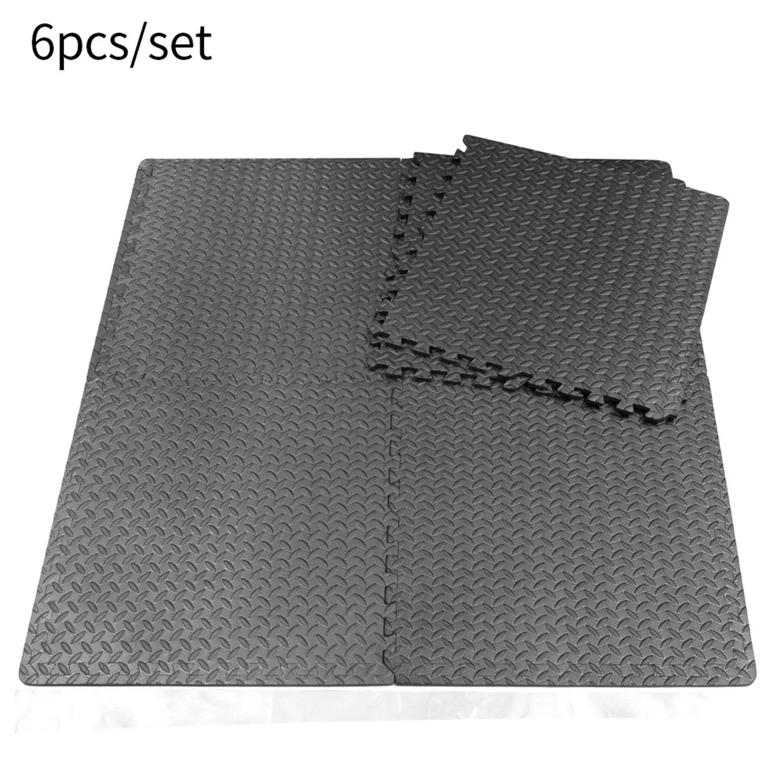 6PCS foam mat floor mat Black gray leaf pattern Stitching gym shock absorbing mat family yoga exercise cushion 60X60X1.2cm
6PCS foam mat floor mat Black gray leaf pattern Stitching gym shock absorbing mat family yoga exercise cushion 60X60X1.2cm