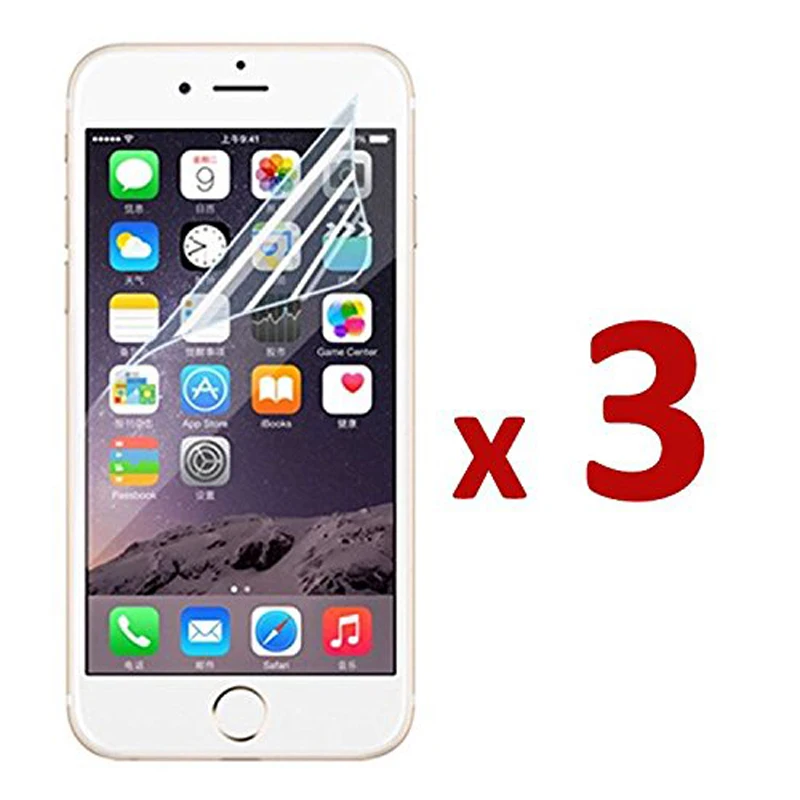 3 шт Мягкий протектор экрана для iPhone 12 11 Pro X XS Max XR 5 SE 2020 5s 6 7 8 Plus пластиковая пленка
