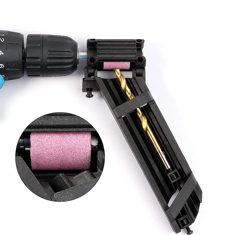 Portable Drill Bit Sharpener Black Corundum Grinding Wheel Twist Drill Bit Sharpening 2-12.5mm Portable Drill Bit Powered Tool
Portable Drill Bit Sharpener Black Corundum Grinding Wheel Twist Drill Bit Sharpening 2-12.5mm Portable Drill Bit Powered Tool