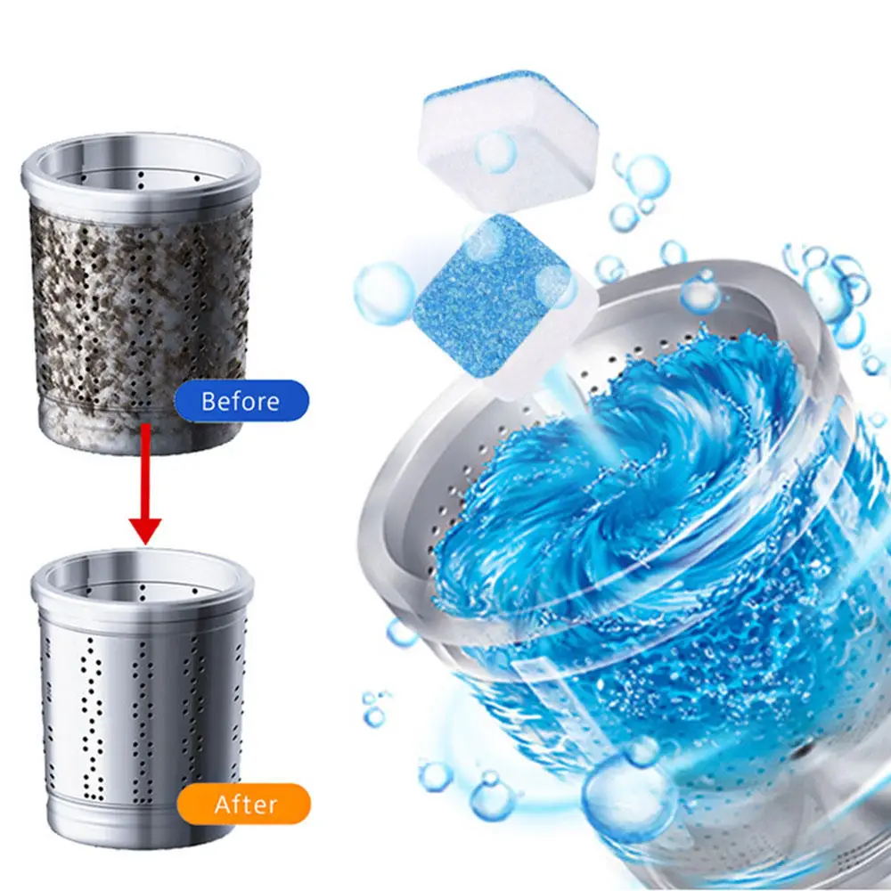 5/10pcs Tab Washing Machine Cleaner Deep Cleaning Remover Deodorant Effervescent Tablet for Washing Machine
5/10pcs Tab Washing Machine Cleaner Deep Cleaning Remover Deodorant Effervescent Tablet for Washing Machine