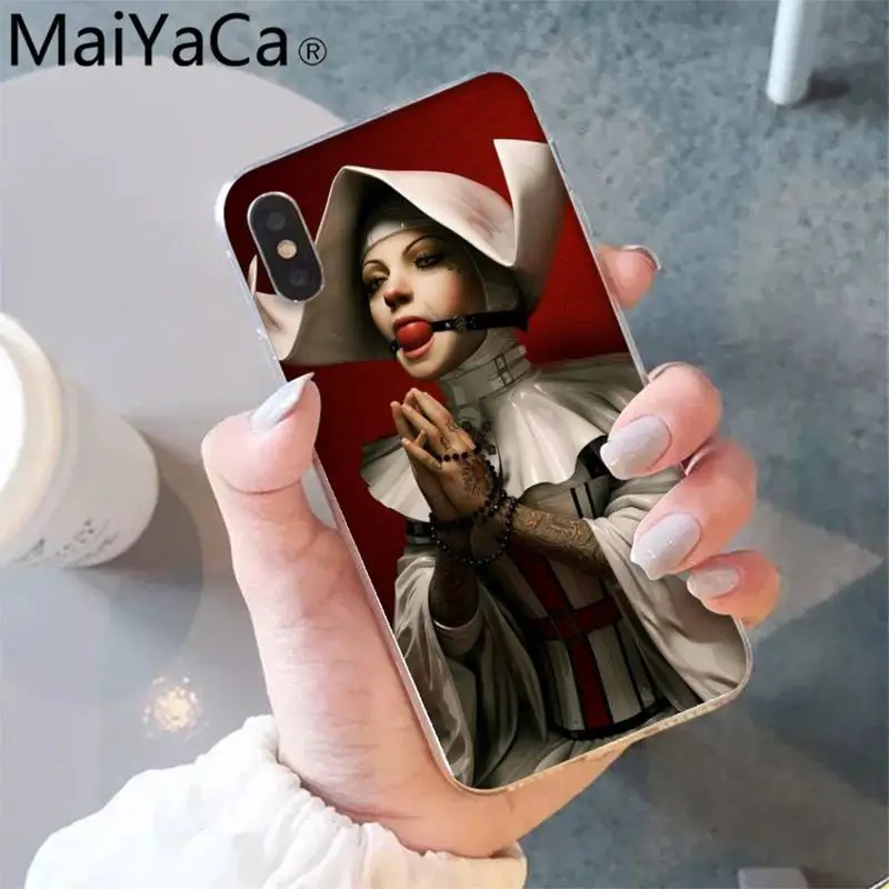 MaiYaCa Sister nun Phone Case shell for iPhone 5S 8 7 6 6S Plus X XS MAX 5 SE XR 12 11 pro promax fundas
MaiYaCa Sister nun Phone Case shell for iPhone 5S 8 7 6 6S Plus X XS MAX 5 SE XR 12 11 pro promax fundas