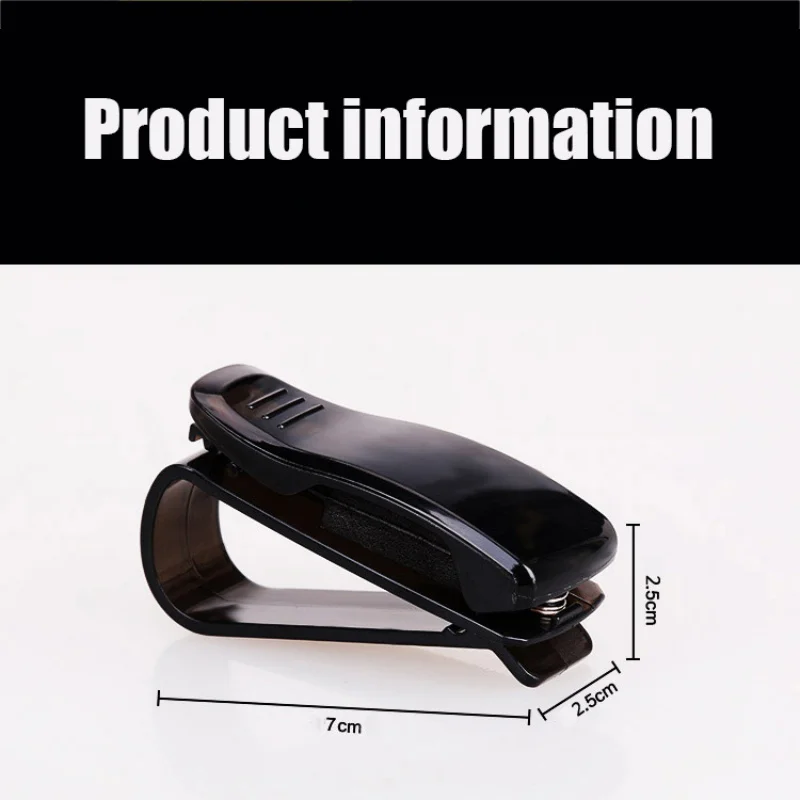 1PCS Sun Visor Glasses Cases Sunglasses Eyeglasses Holder Portable Auto Fastener Clip Decoration Car Ornament Random Color 2020
1PCS Sun Visor Glasses Cases Sunglasses Eyeglasses Holder Portable Auto Fastener Clip Decoration Car Ornament Random Color 2020