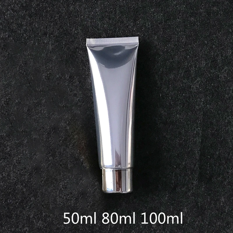 50ml 80ml 100ml Aluminum Silver Soft Bottle Skin Care Cream Squeeze Foot Mask Tube Makeup Lotion Packaging Containers 20pcs/lot
50ml 80ml 100ml Aluminum Silver Soft Bottle Skin Care Cream Squeeze Foot Mask Tube Makeup Lotion Packaging Containers 20pcs/lot
