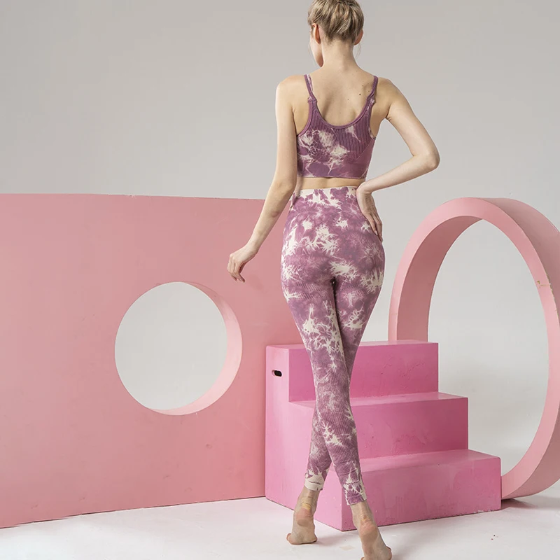 NORMOV Seamless Women Sets Workout Backless Shockproof Bras And High Waist Push Up Leggings Suit Fitness Tie Dye Printed Sets
NORMOV Seamless Women Sets Workout Backless Shockproof Bras And High Waist Push Up Leggings Suit Fitness Tie Dye Printed Sets