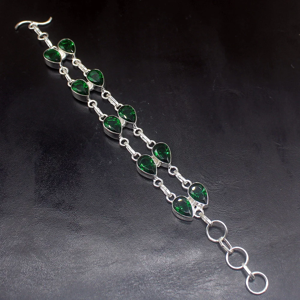 Gemstonefactory ювелирные изделия большая акция одиночный уникальный 925 серебро придающий зеленый топаз новый женский браслет-амулет 19 см 20213268
Gemstonefactory ювелирные изделия большая акция одиночный уникальный 925 серебро придающий зеленый топаз новый женский браслет-амулет 19 см 20213268