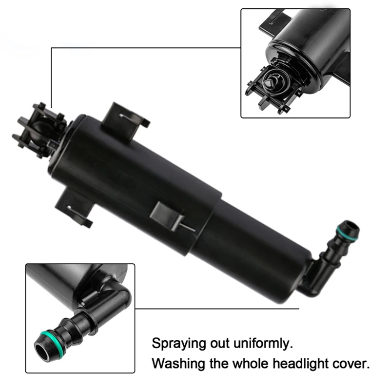 2 Pcs Headlight Washer Nozzle Pump Headlight Cleaning Sprinkler Headlight Sprinkler Front Left/Right 61677179311 For Bmw 3 Serie
2 Pcs Headlight Washer Nozzle Pump Headlight Cleaning Sprinkler Headlight Sprinkler Front Left/Right 61677179311 For Bmw 3 Serie