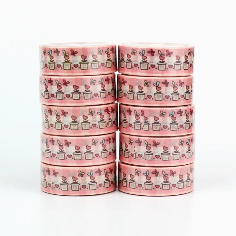 NEW 10pcs/Lot Decorative Potted plants Butterfly Japanese Washi Tapes for Bullet Journal Adhesive Masking Tape Cute Stationery
NEW 10pcs/Lot Decorative Potted plants Butterfly Japanese Washi Tapes for Bullet Journal Adhesive Masking Tape Cute Stationery