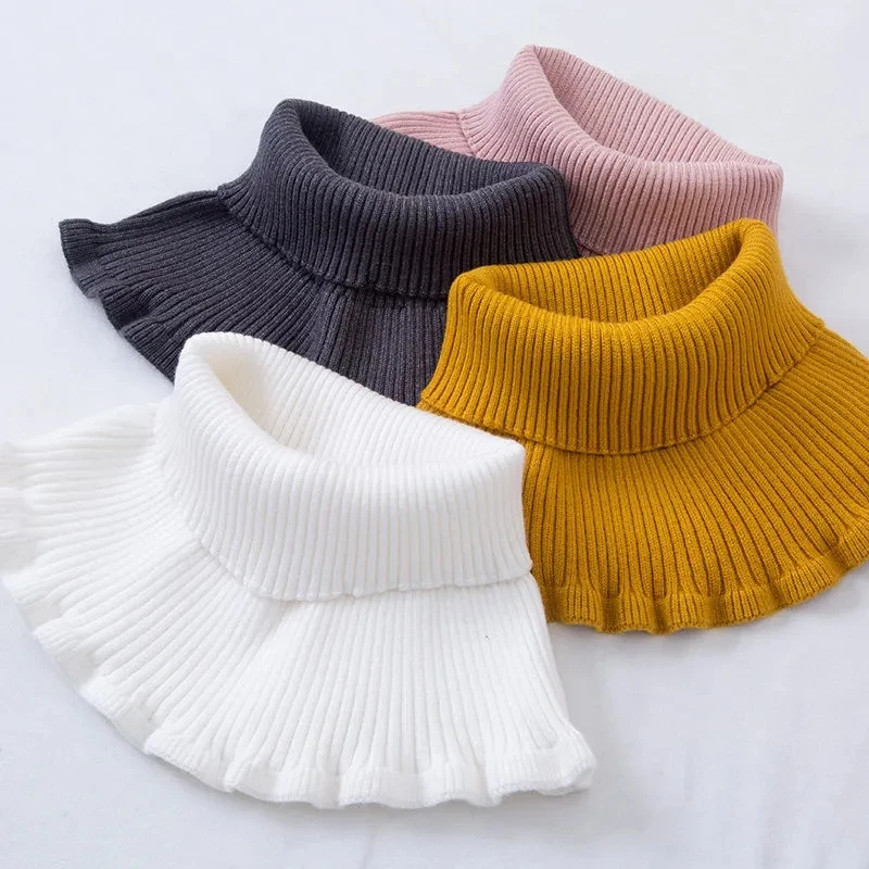 Korean Solid Color Elastic Lace Ruffle Wool Knit Scarf Fake Collar Pullover Kerchief Women's Winter Neck Protect Warm Scarve N99
Korean Solid Color Elastic Lace Ruffle Wool Knit Scarf Fake Collar Pullover Kerchief Women's Winter Neck Protect Warm Scarve N99
