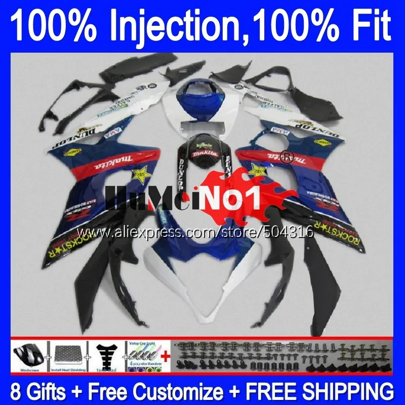 Инъекция для SUZUKI GSX R1000 GSXR-1000 2005 2006 Белый Синий 21MC.89 GSX-R1000 GSXR 1000 1000CC 05 K5 GSXR1000 05 06 обтекатель
Инъекция для SUZUKI GSX R1000 GSXR-1000 2005 2006 Белый Синий 21MC.89 GSX-R1000 GSXR 1000 1000CC 05 K5 GSXR1000 05 06 обтекатель