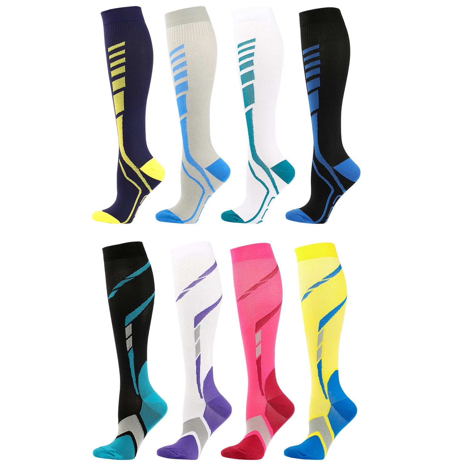 New Men Women Compression Stockings Nurse For Varicose Veins Woman Multicolor Running Sports Circulation Socks Factory Wholesale
New Men Women Compression Stockings Nurse For Varicose Veins Woman Multicolor Running Sports Circulation Socks Factory Wholesale
