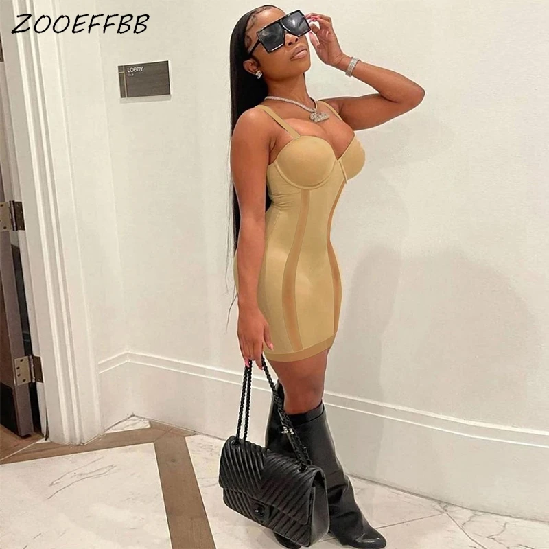 Сетчатое платье ZOOEFFBB в стиле пэчворк на бретельках, наряды на день рождения для женщин, сексуальные облегающие мини-платья с открытой спино...
Сетчатое платье ZOOEFFBB в стиле пэчворк на бретельках, наряды на день рождения для женщин, сексуальные облегающие мини-платья с открытой спино...