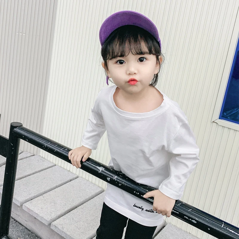 CNUM Autumn Cotton Toddler Girl T Shirt Long Sleeve Baby Girls Tees Kids Tops Children Casual Clothing Clothes White
CNUM Autumn Cotton Toddler Girl T Shirt Long Sleeve Baby Girls Tees Kids Tops Children Casual Clothing Clothes White