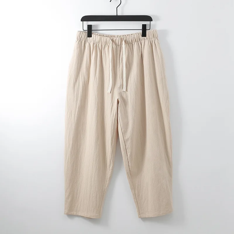 Men's Summer Linen Pants 2021 Large Size 5xl Ankle Length Loose Straight Bloomer Big 6xl Plus Size Clothing Male Linen Trousers
Men's Summer Linen Pants 2021 Large Size 5xl Ankle Length Loose Straight Bloomer Big 6xl Plus Size Clothing Male Linen Trousers